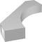 Ekena Millwork 4-in. W x 24-in. D x 32-in. H Westlake Architectural Grade PVC Knee Brace BRCP04X24X32WTL - alternate 3